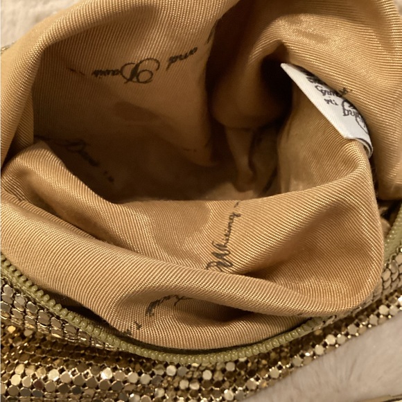 Vintage Gold Sequenced Bag W/ Mirror - Picture 7 of 15